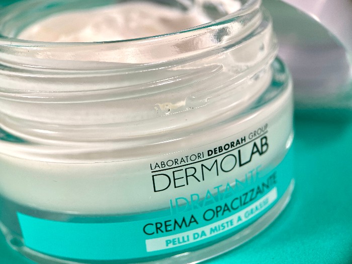 crema viso idratante opacizzante Dermolab