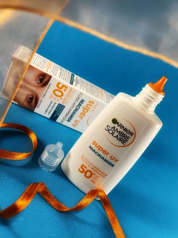 super uv niacinamide fluido anti imperfezioni garnier