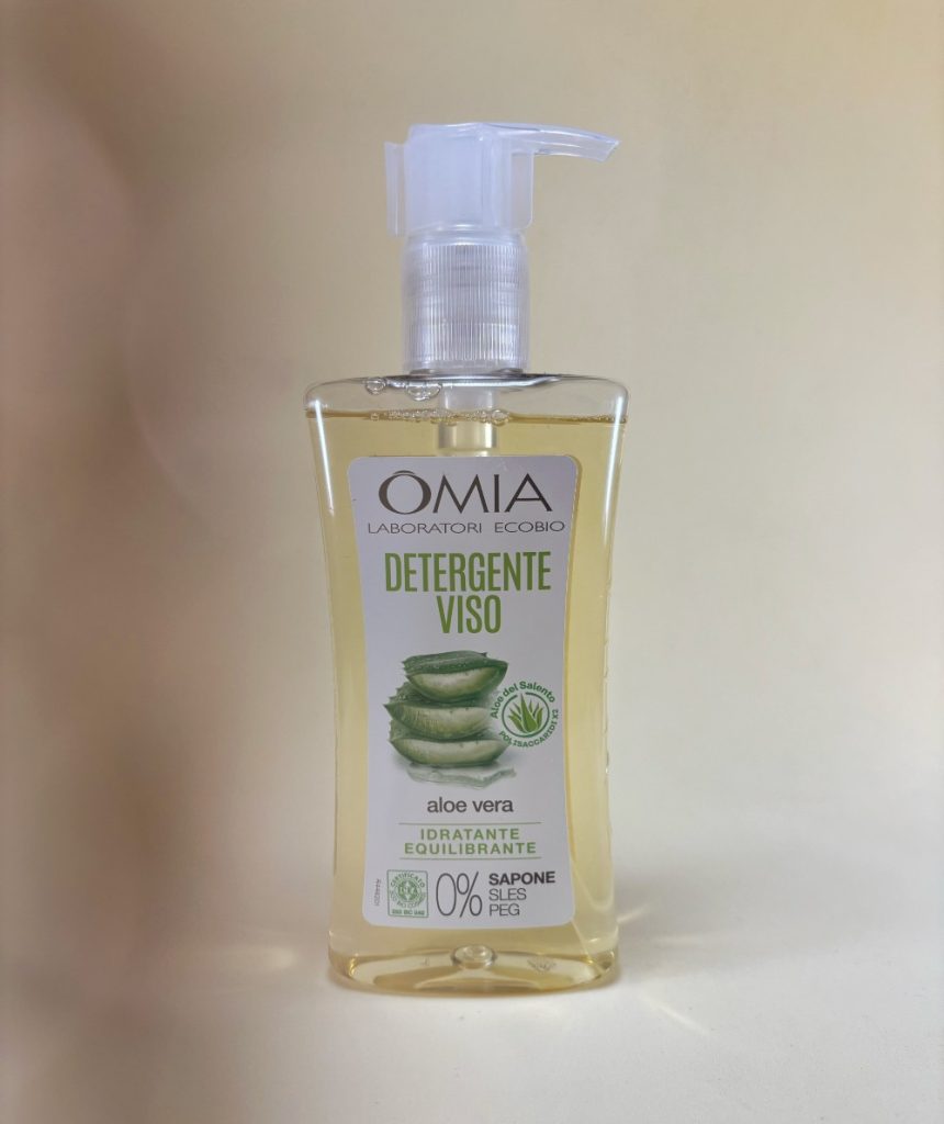 detergente viso omia aloe vera pelle mista e grassa